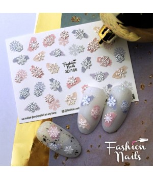 3D Слайдер Fashion Nails №166
